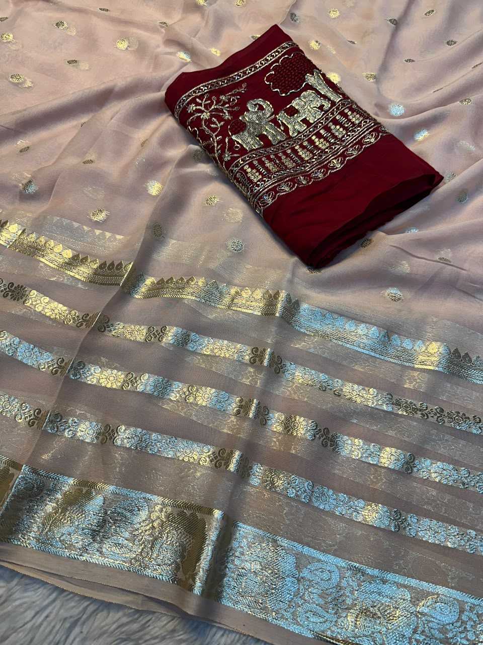 Georgette Designer Saree