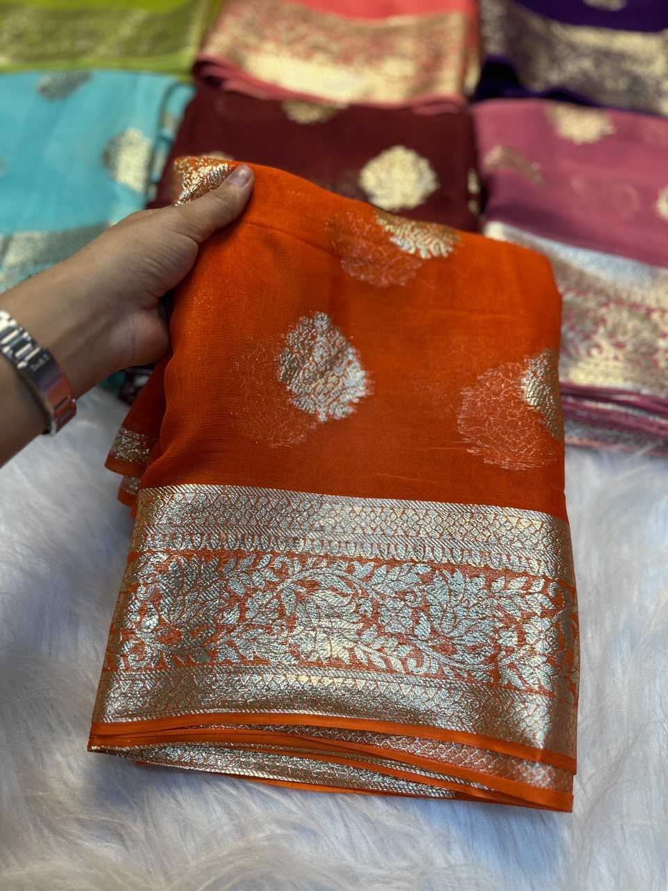 Georgette Designer Saree