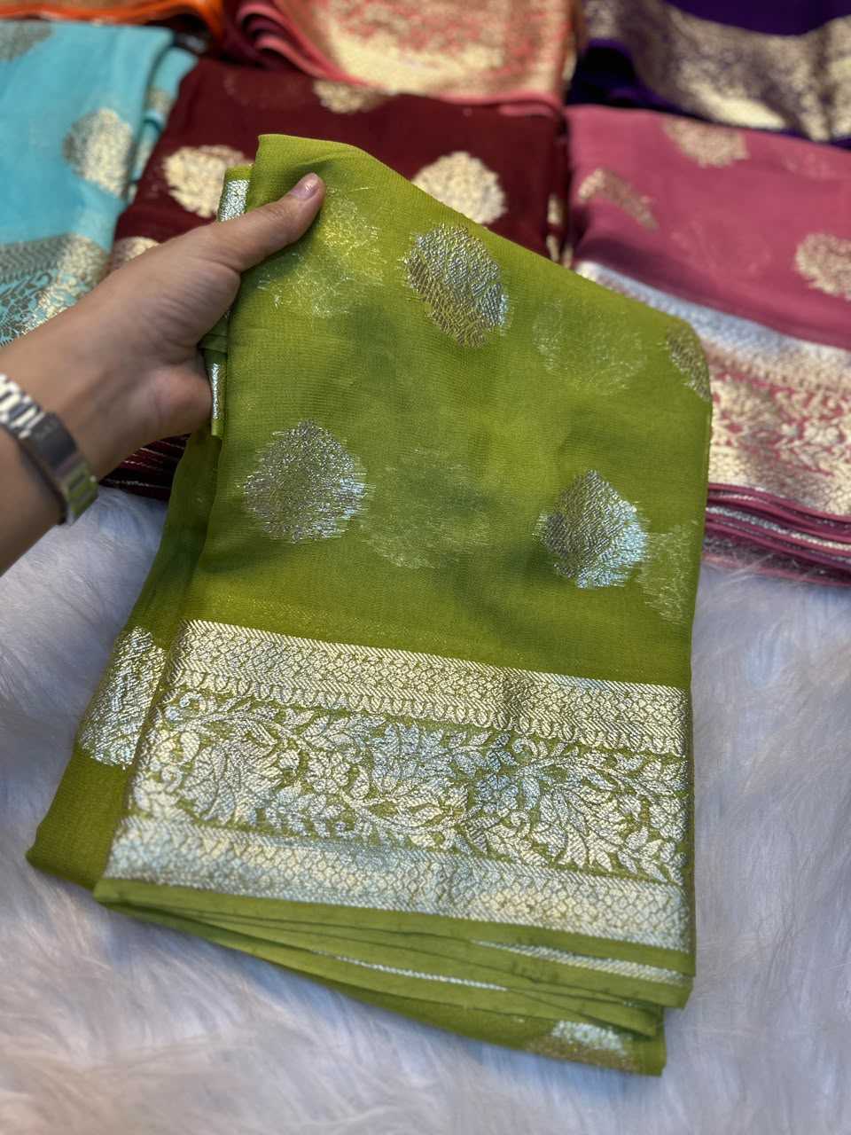 Georgette Designer Saree