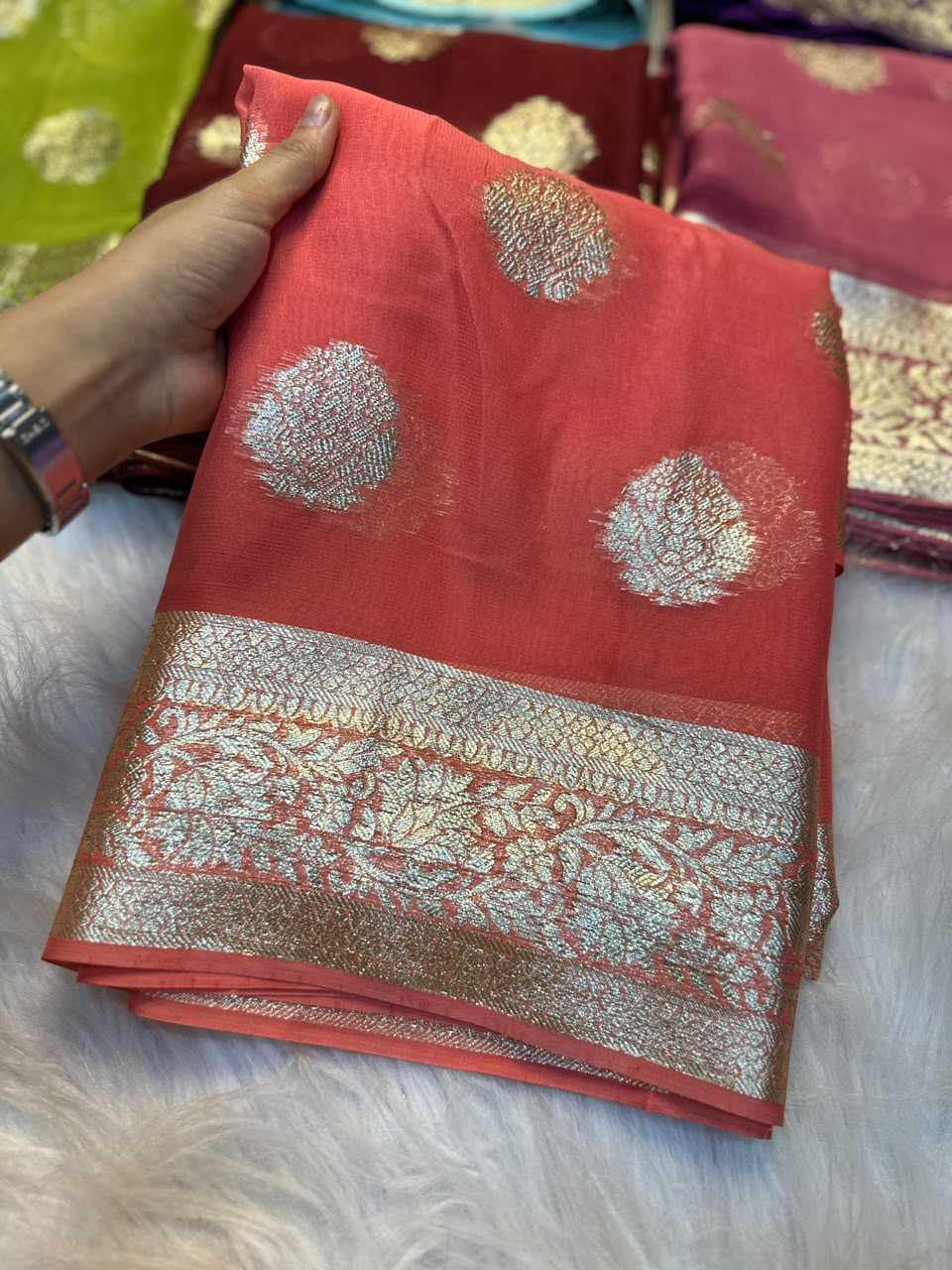 Georgette Designer Saree