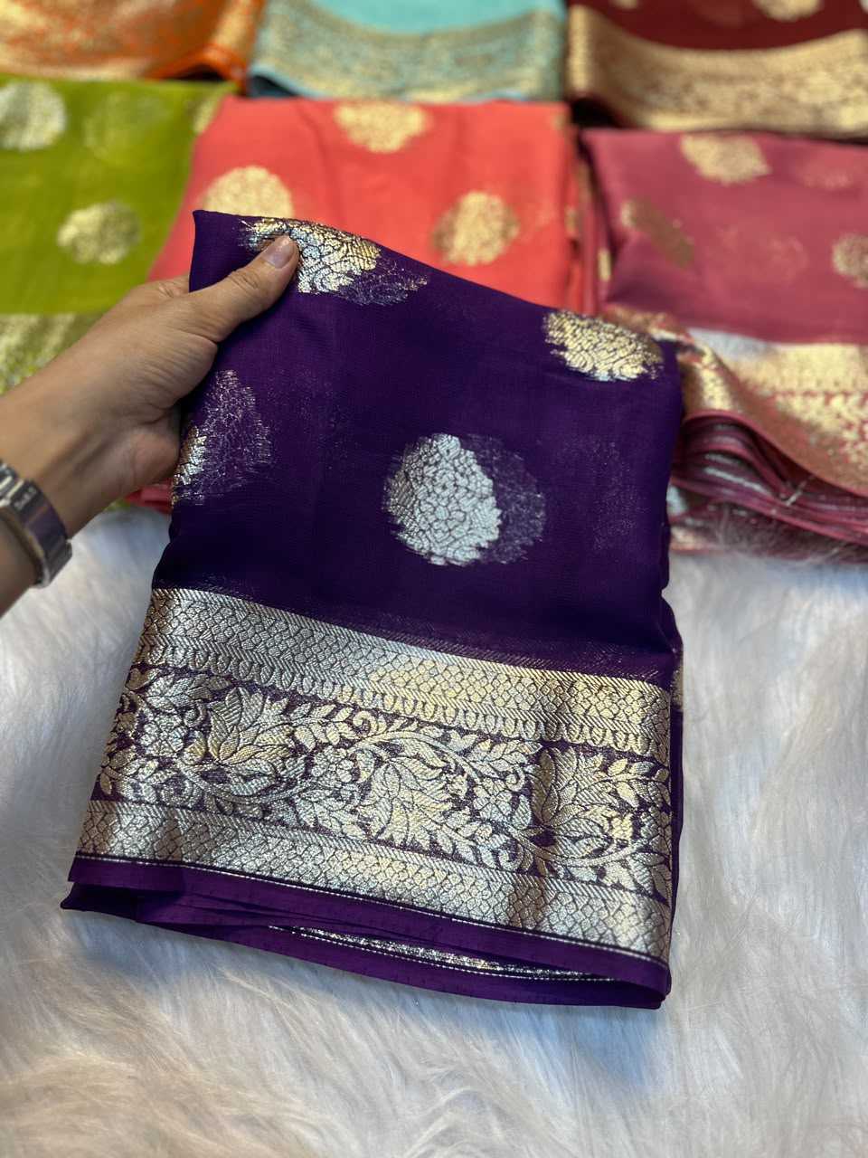 Georgette Designer Saree