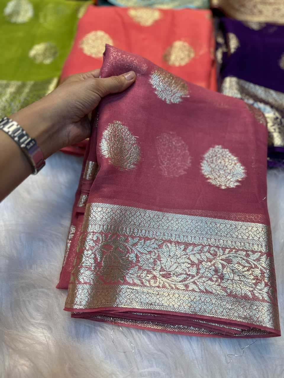 Georgette Designer Saree