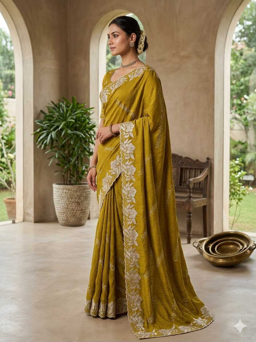 Embroidered Saree