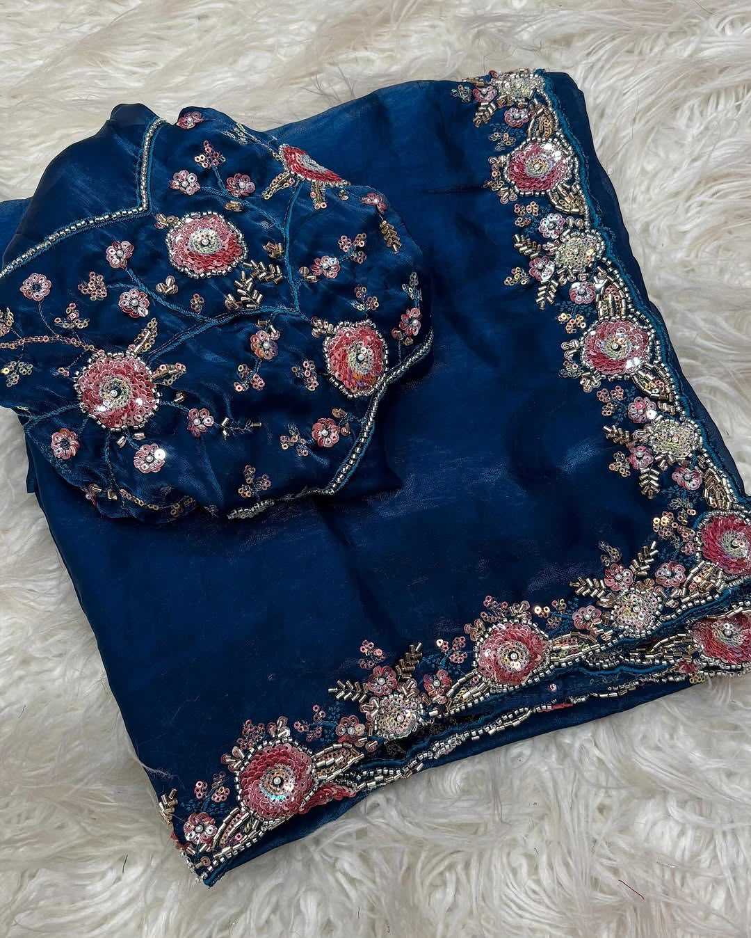 Fancy Sequin Saree