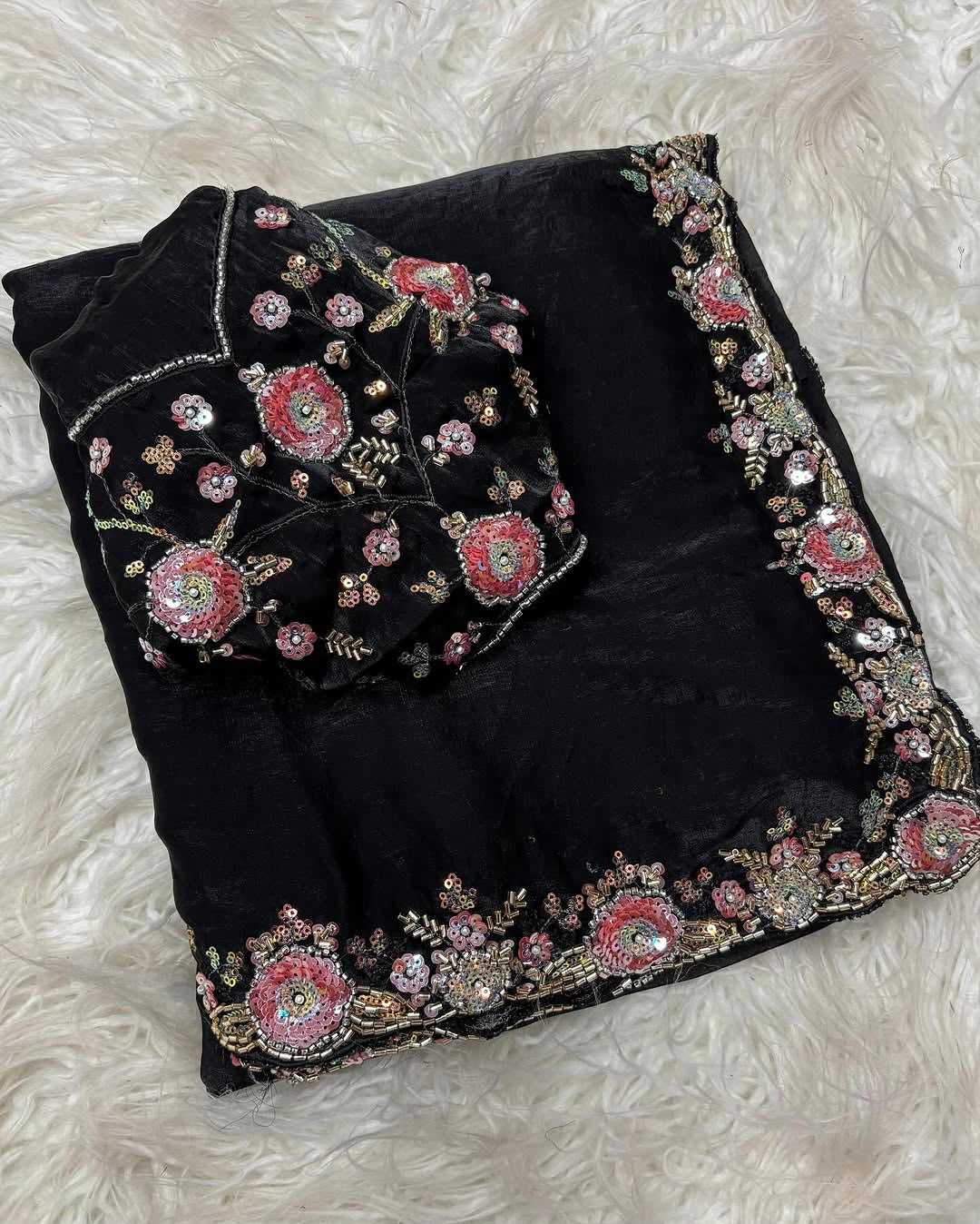 Fancy Sequin Saree