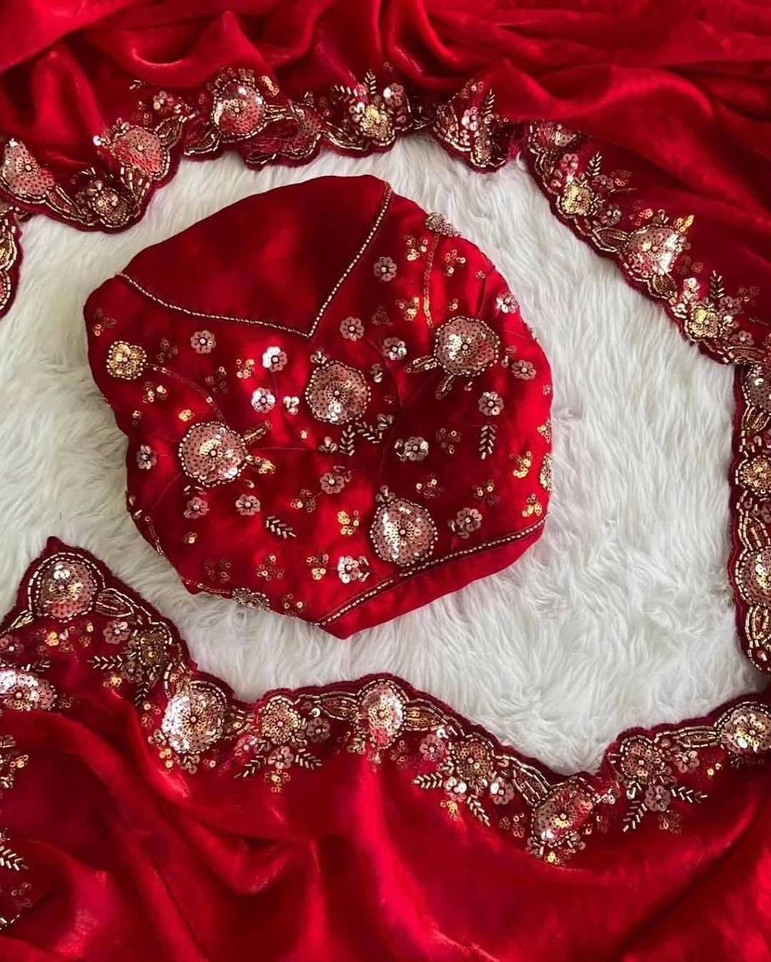 Fancy Sequin Saree