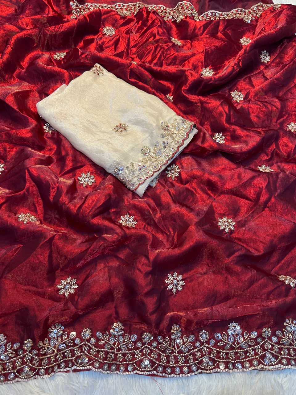 Space Silk Designer Saree