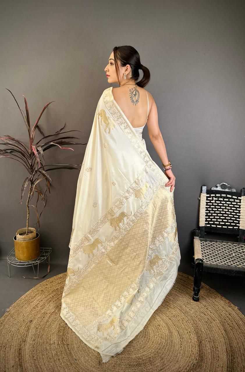 Banarasi Soft Silk Handloom Saree