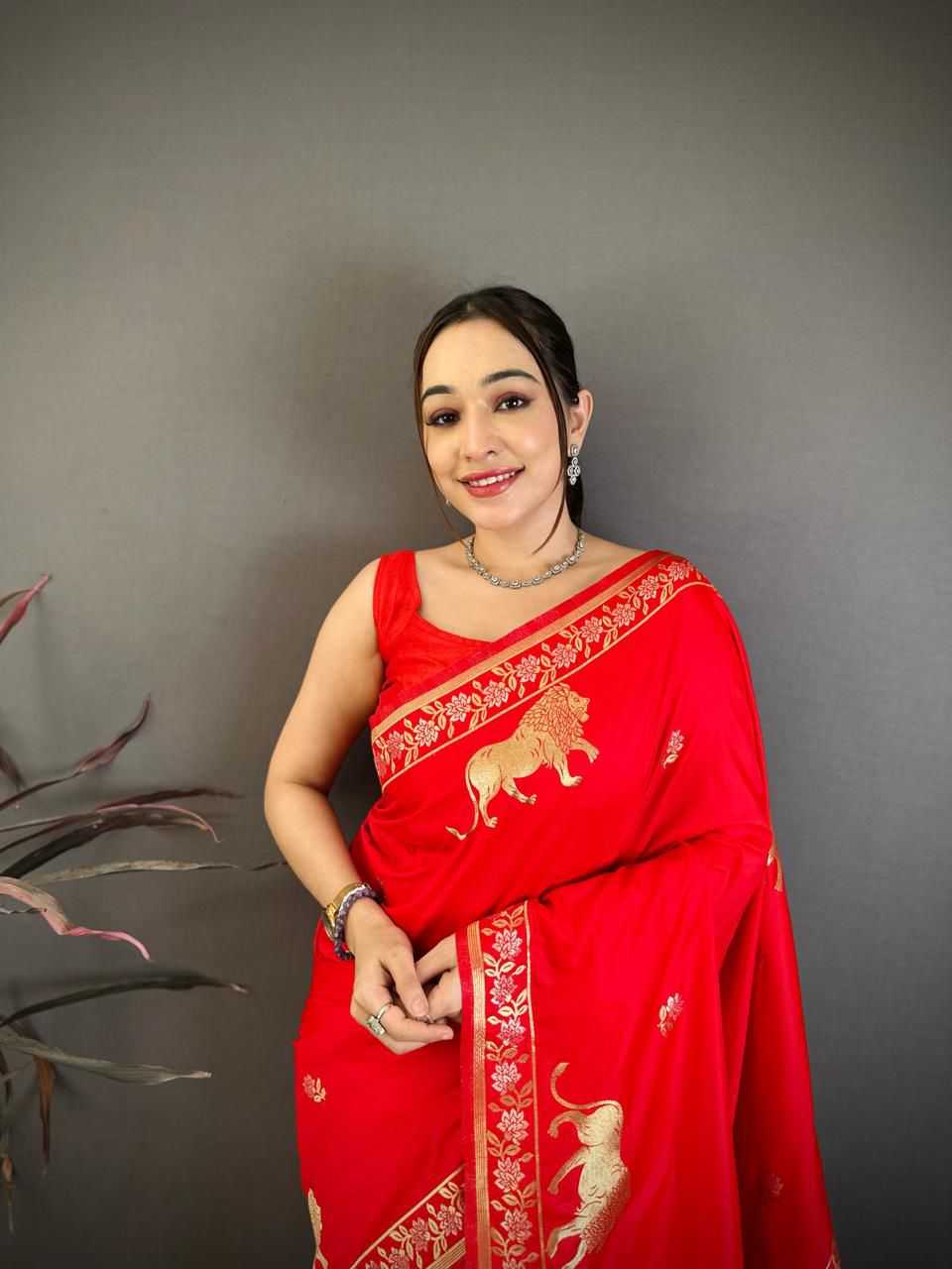 Banarasi Soft Silk Handloom Saree