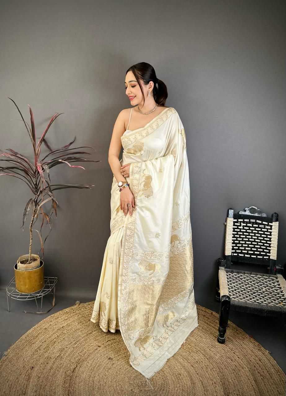 Banarasi Soft Silk Handloom Saree