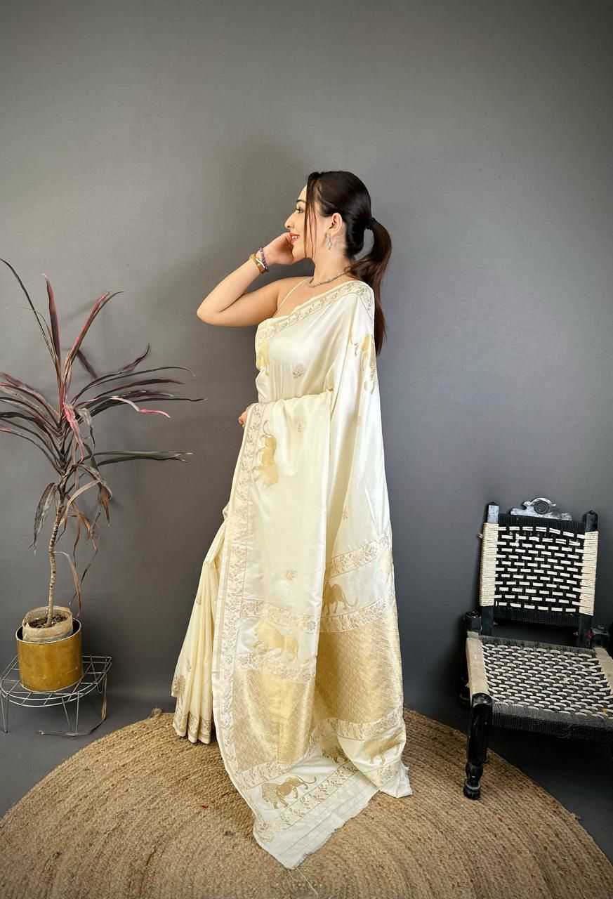Banarasi Soft Silk Handloom Saree