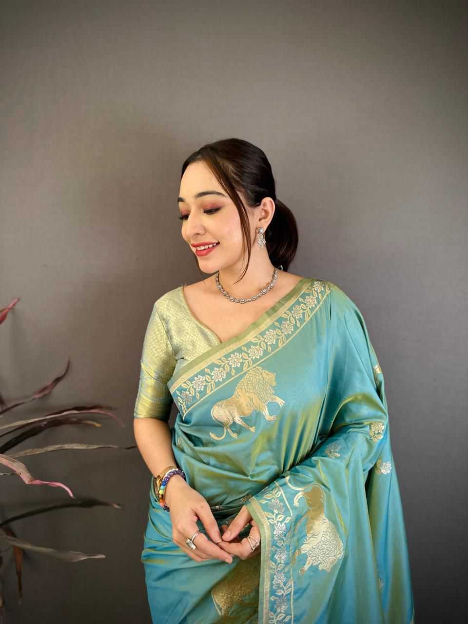 Banarasi Soft Silk Handloom Saree