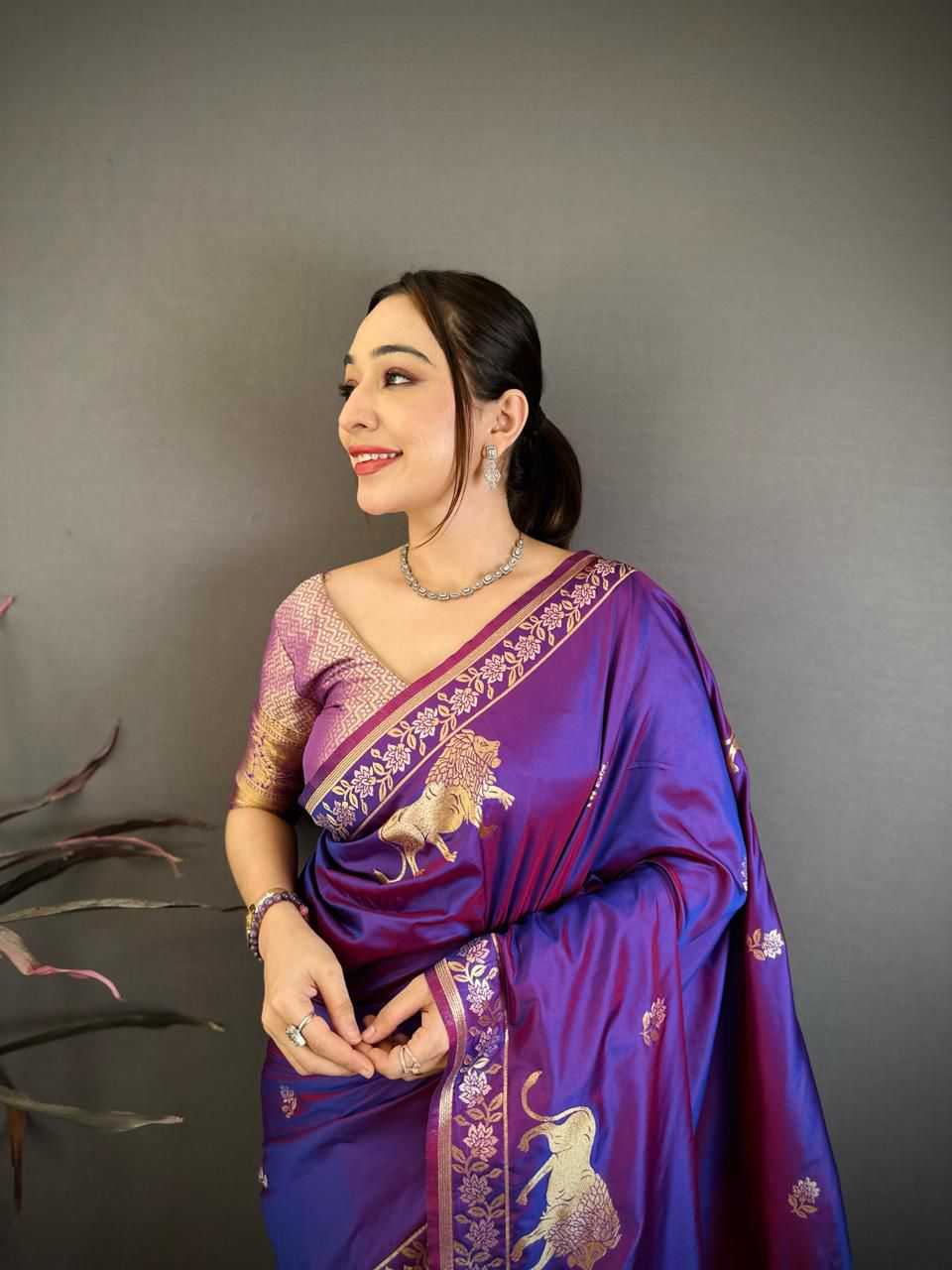 Banarasi Soft Silk Handloom Saree
