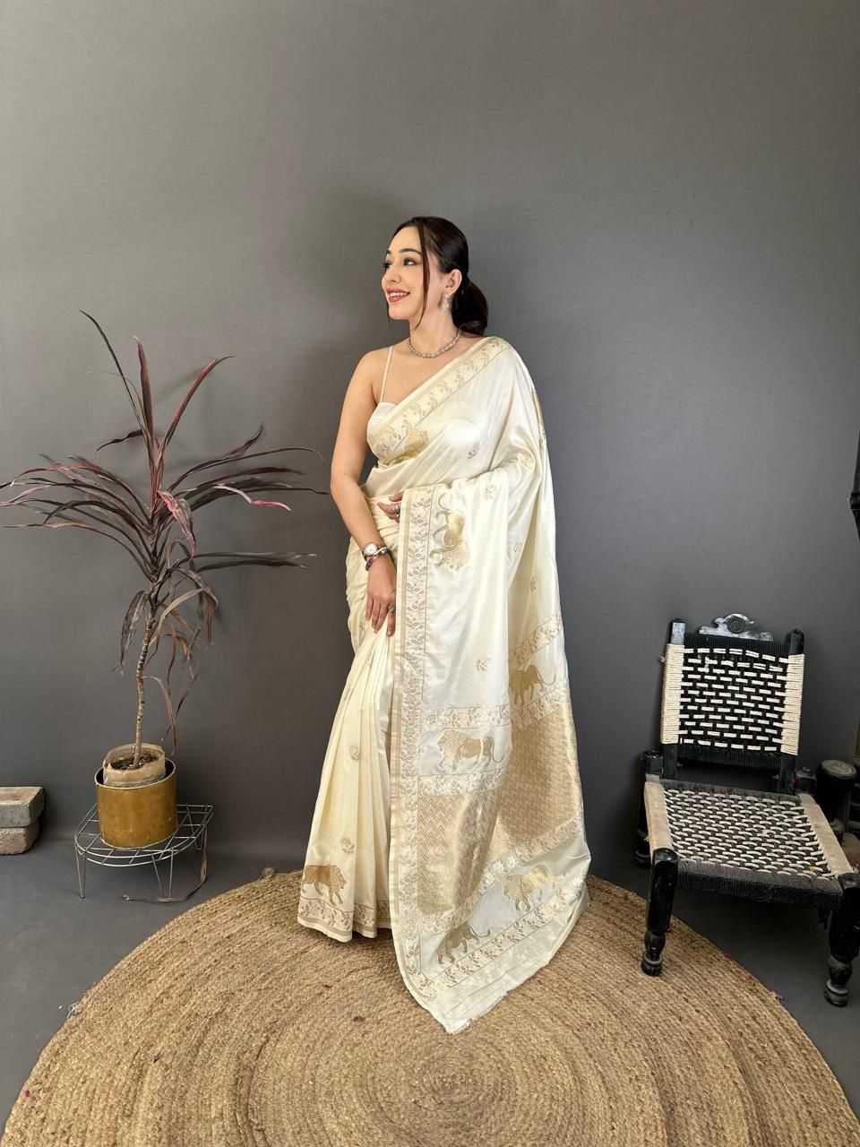 Banarasi Soft Silk Handloom Saree