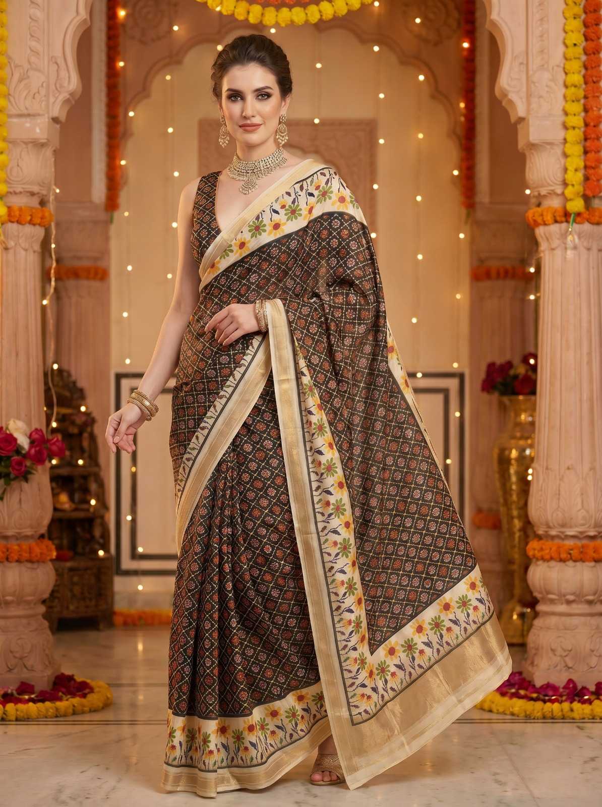 Cotton Designer Saree
