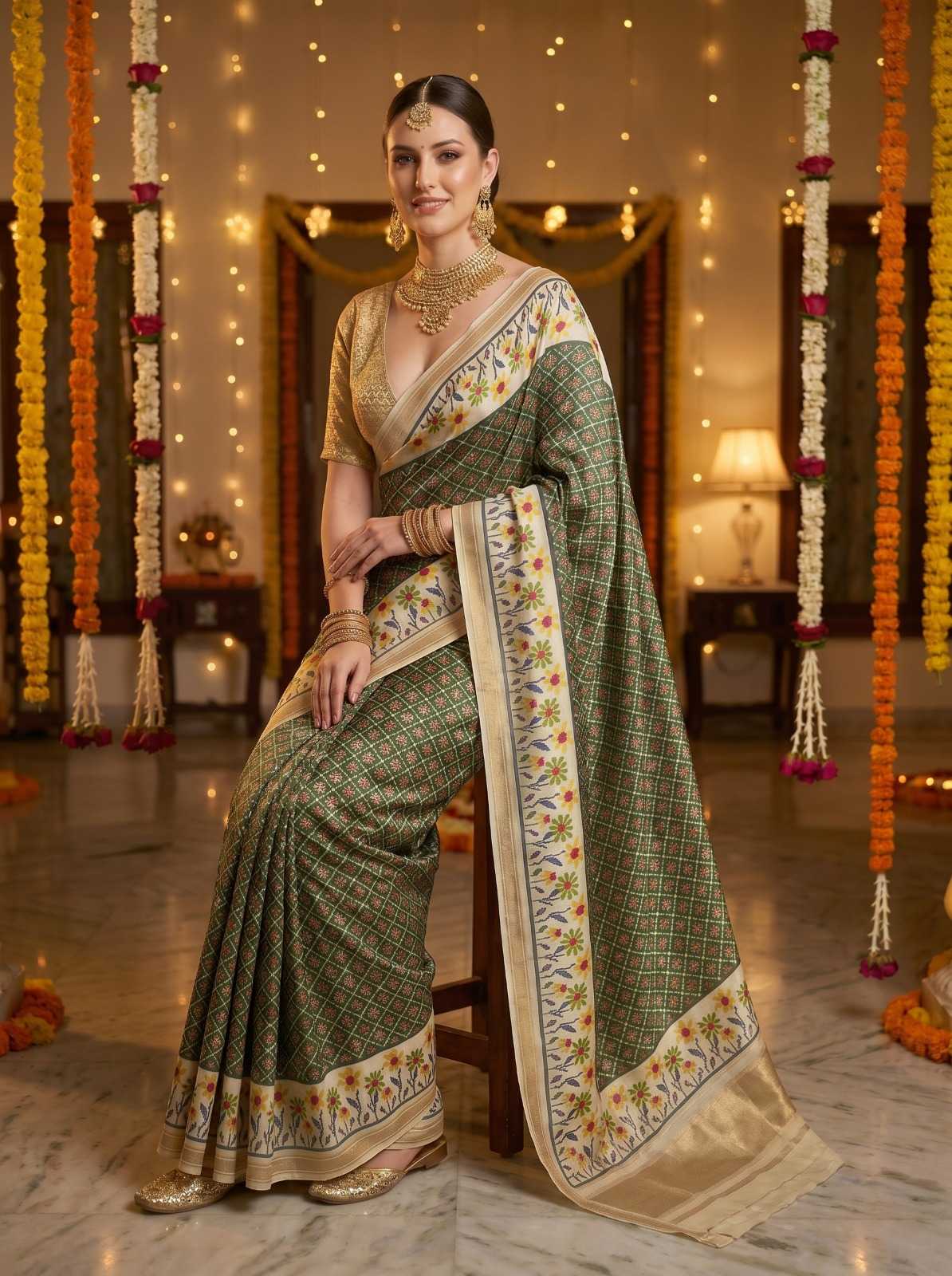 Cotton Designer Saree