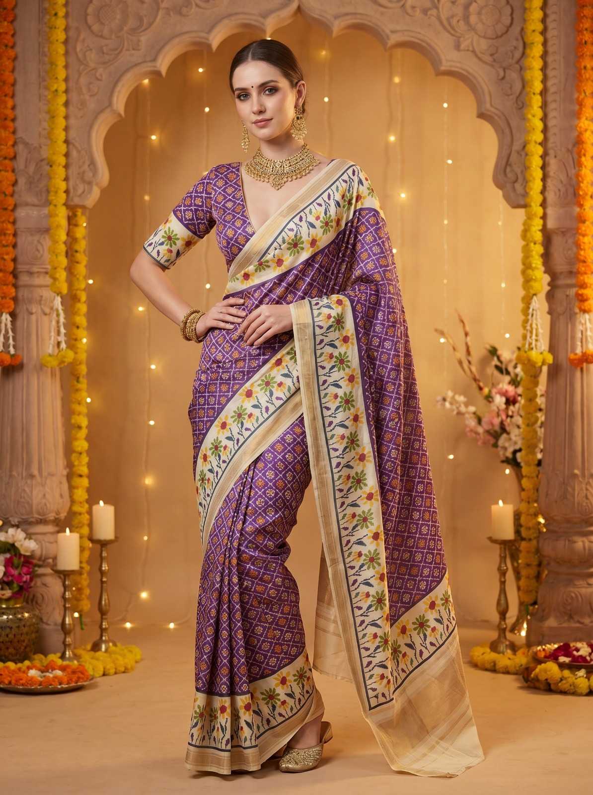 Cotton Designer Saree