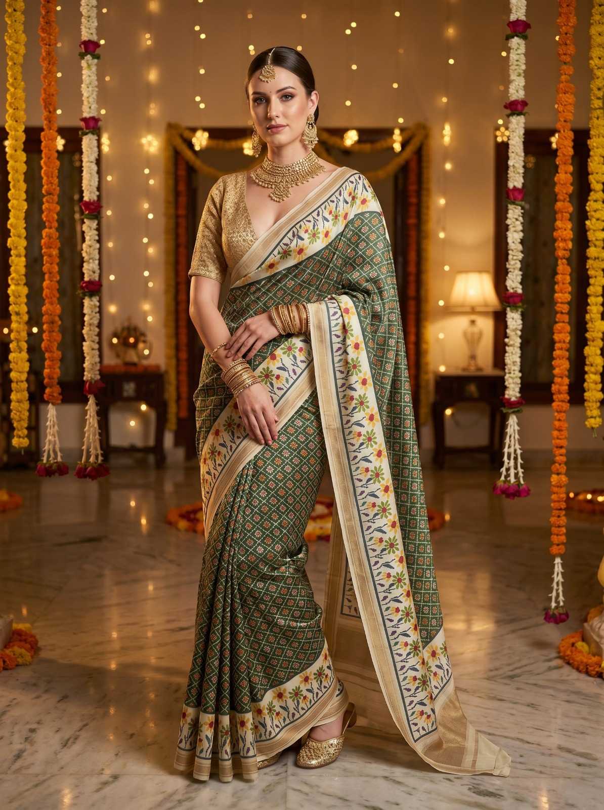 Cotton Designer Saree