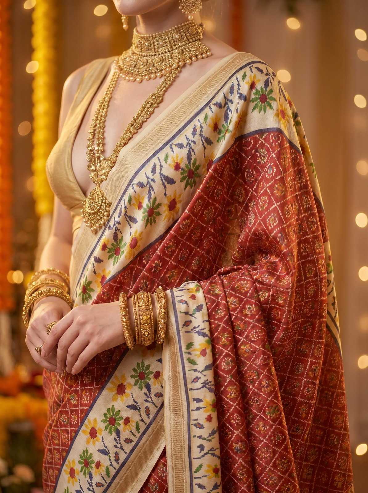 Cotton Designer Saree