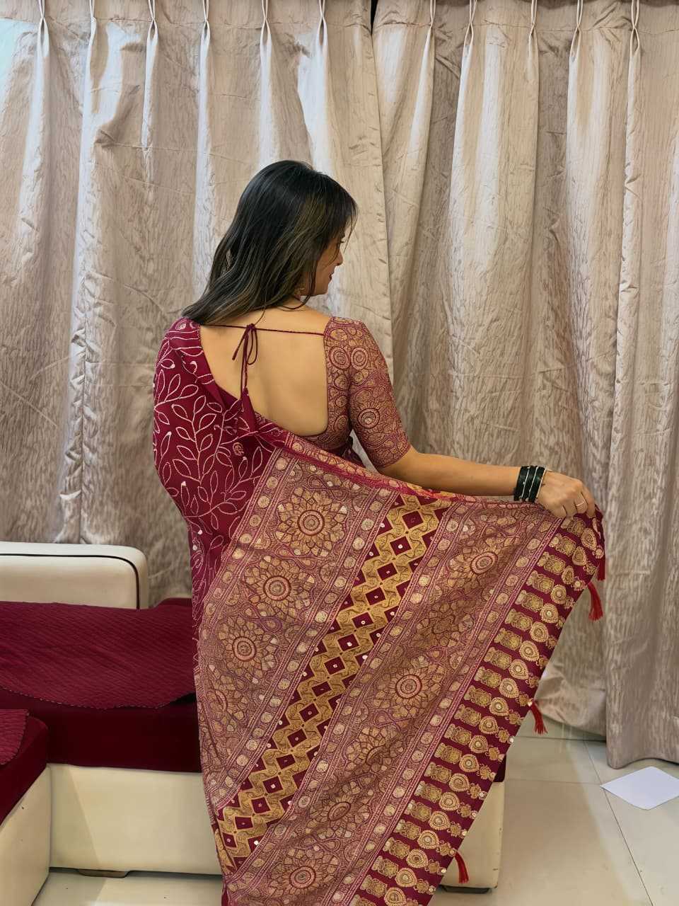 Viscose Printed Saree