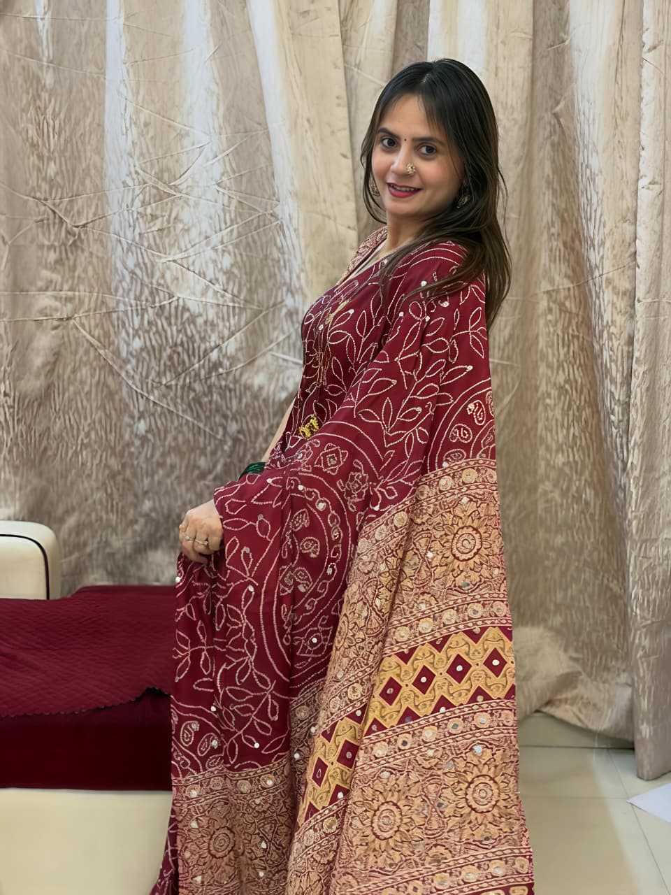 Viscose Printed Saree