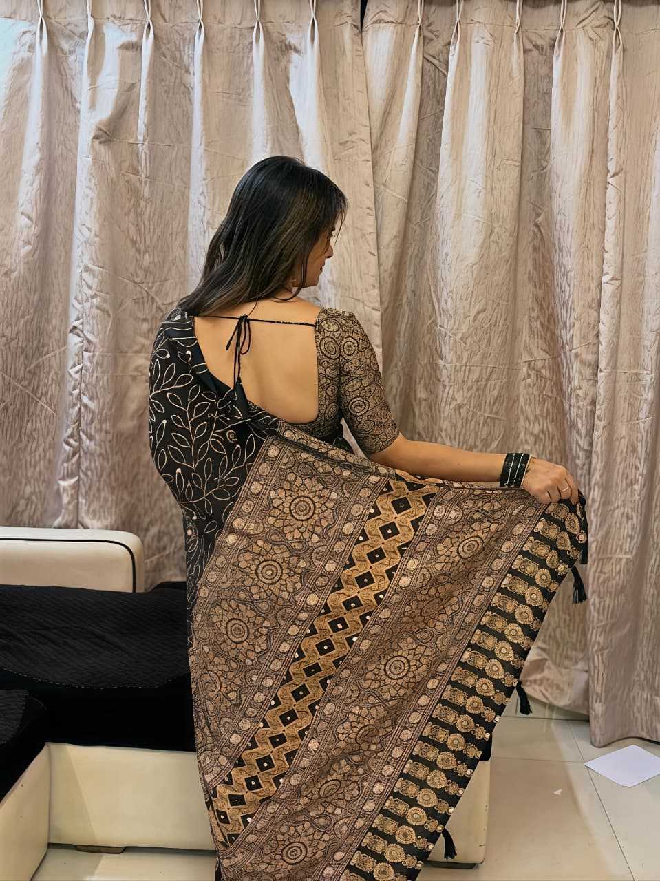 Viscose Printed Saree