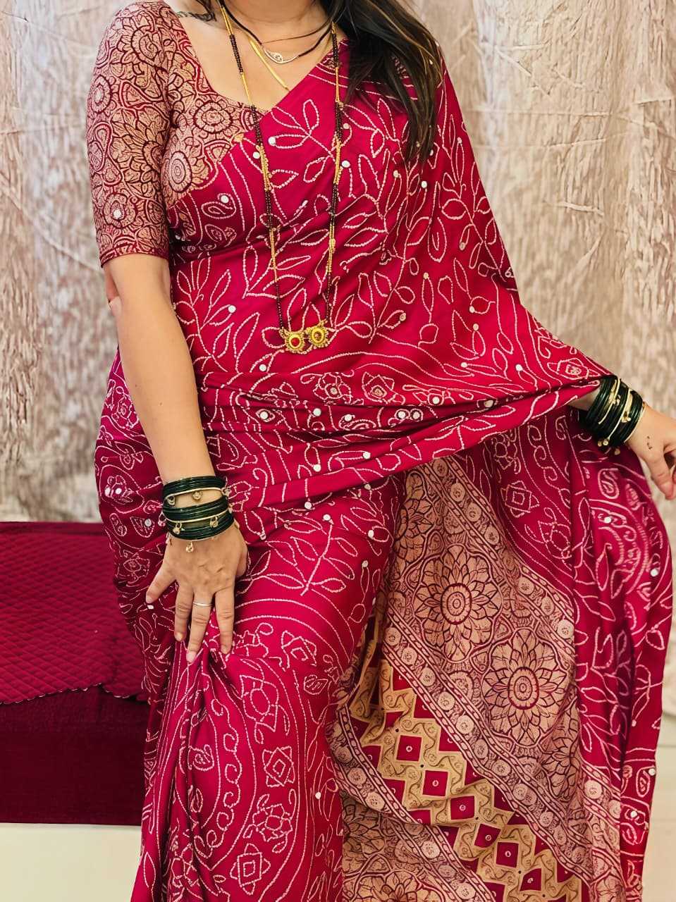 Viscose Printed Saree