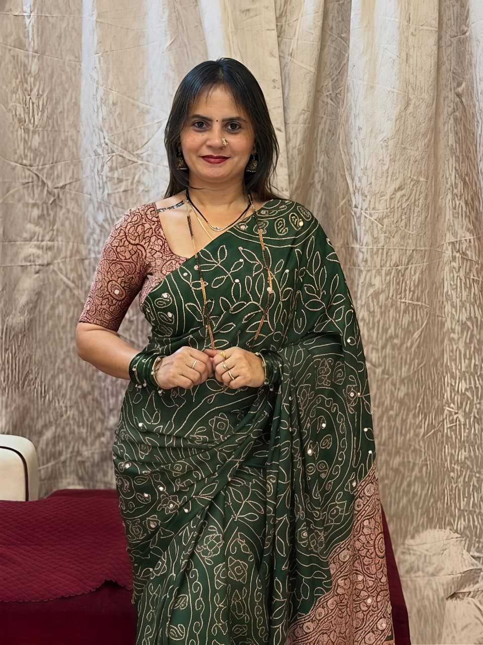 Viscose Printed Saree