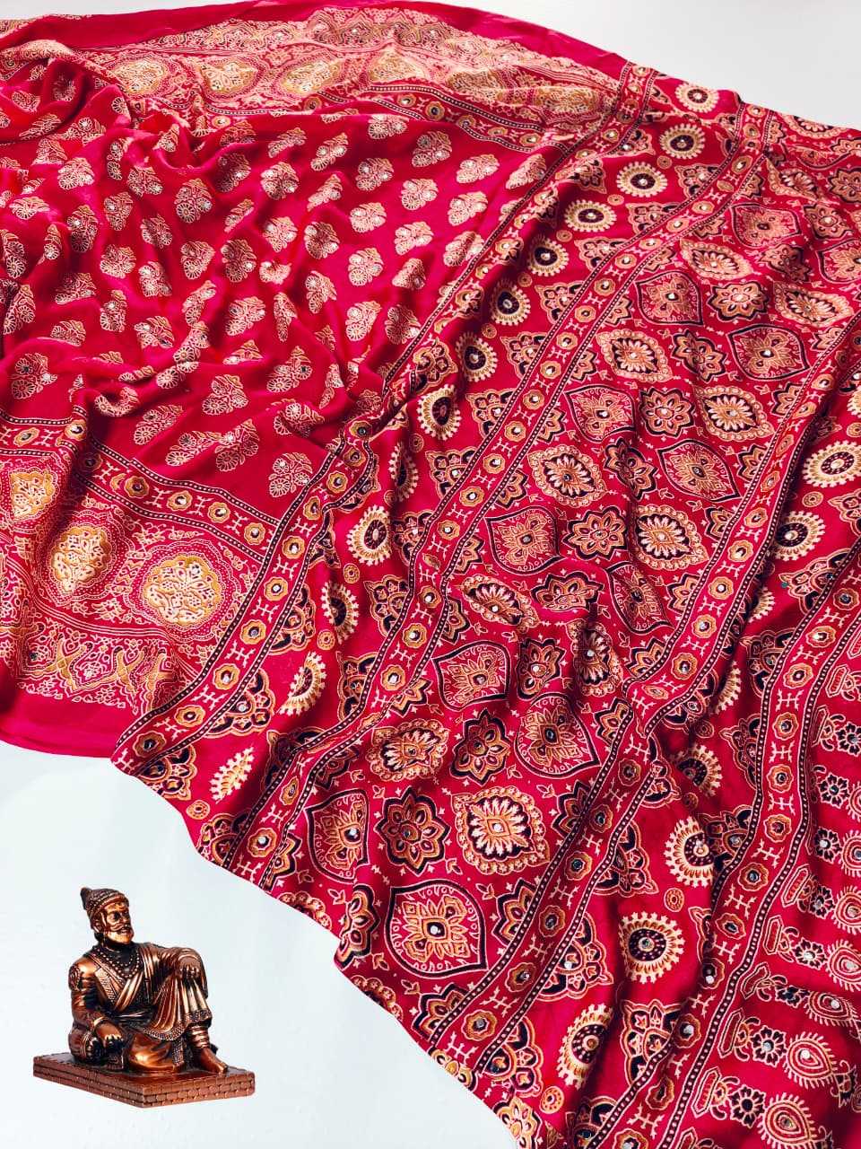 Satin Designer Saree