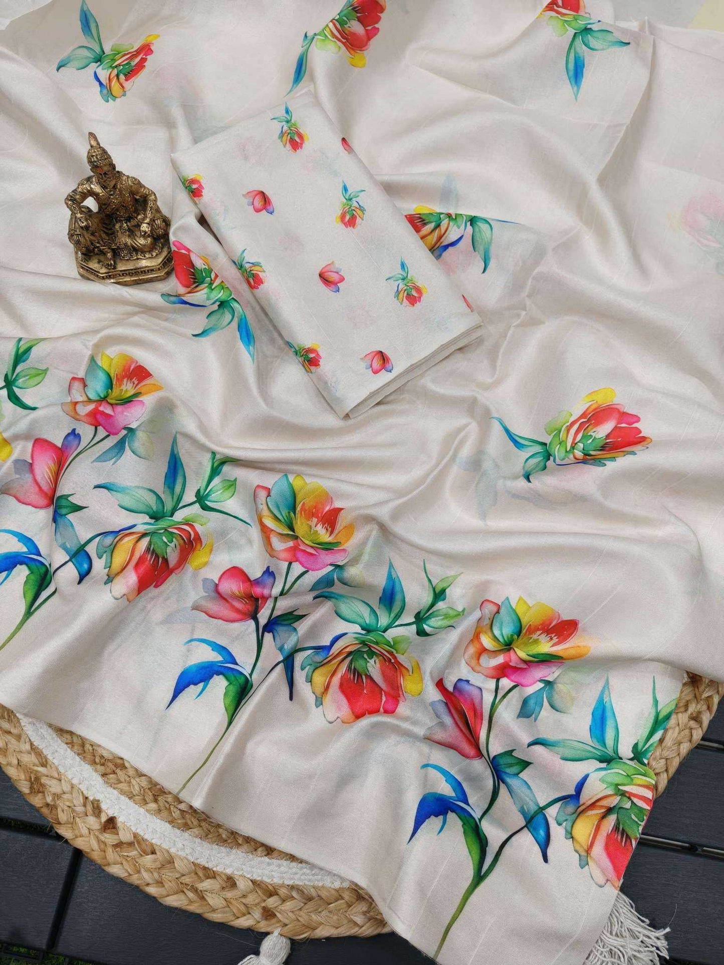 Tussar Silk Saree