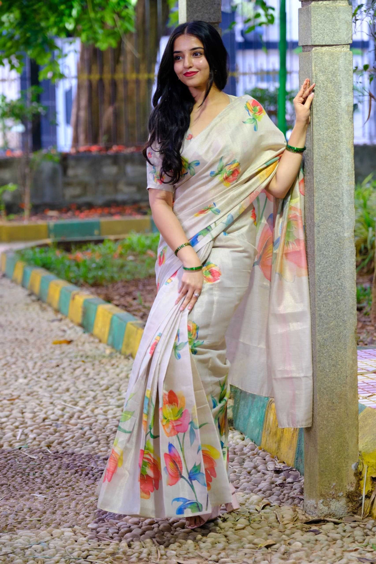 Tussar Silk Saree
