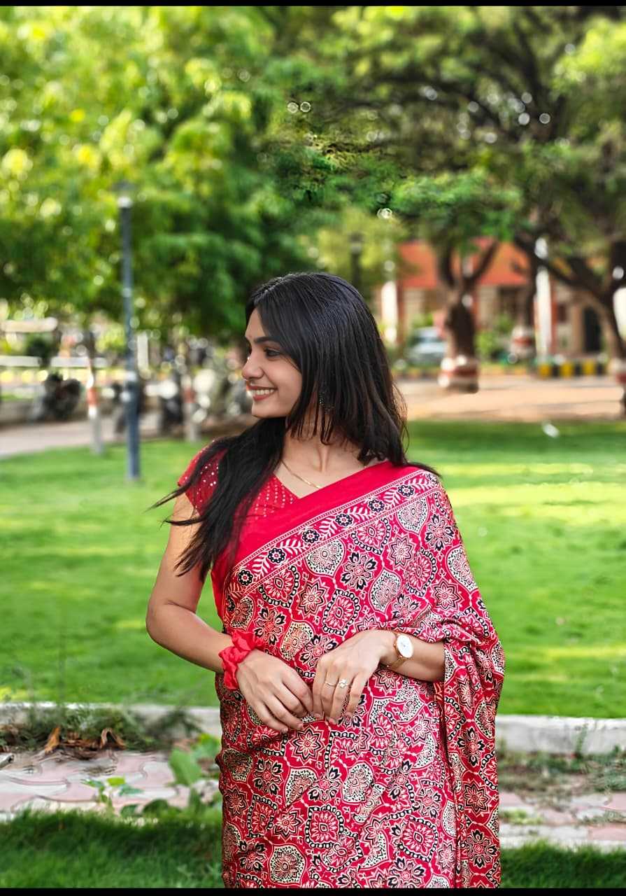Silk Printed Saree