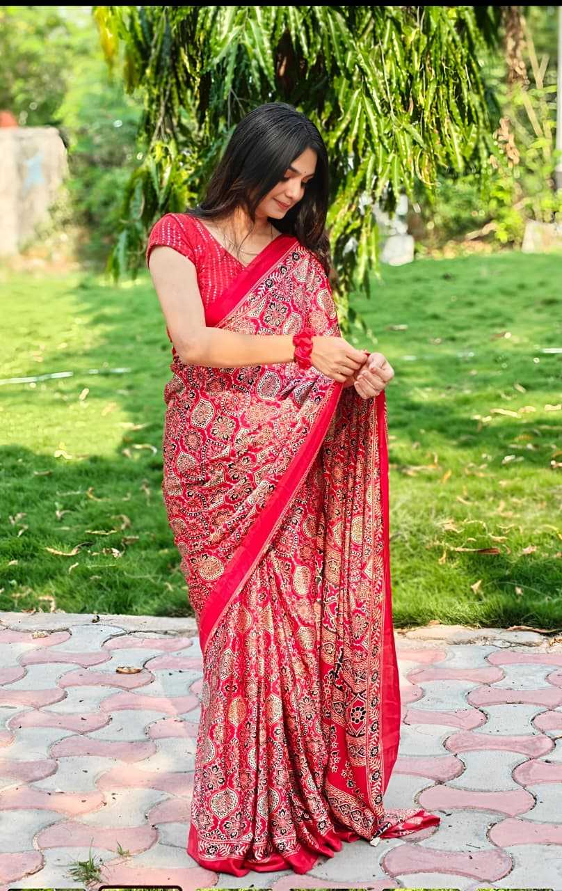 Silk Printed Saree