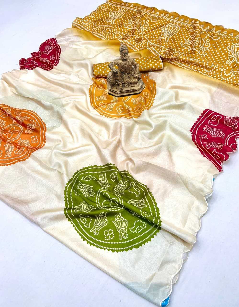 Crepe Silk Printed Saree