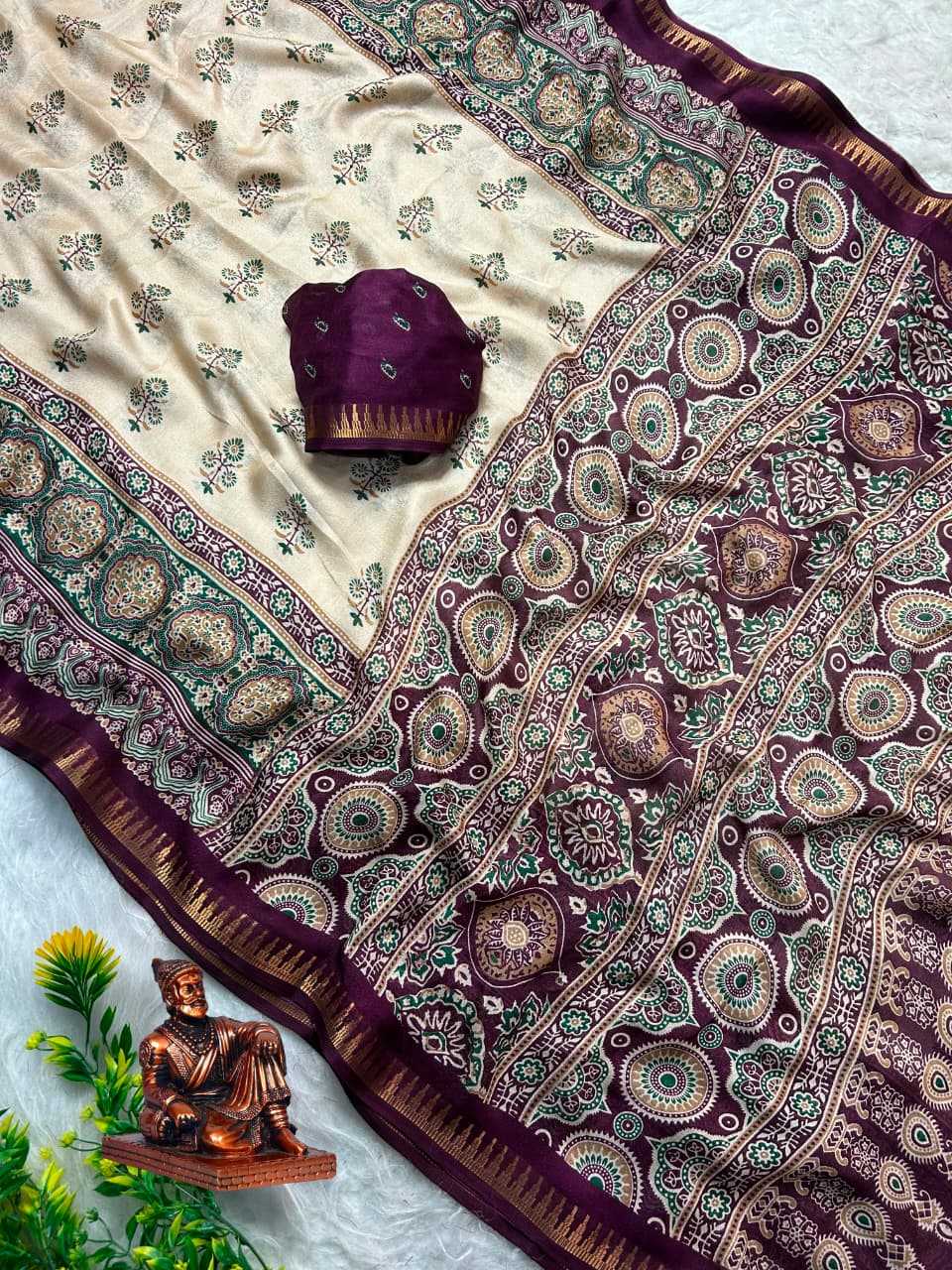 Premium Silk Printed Saree