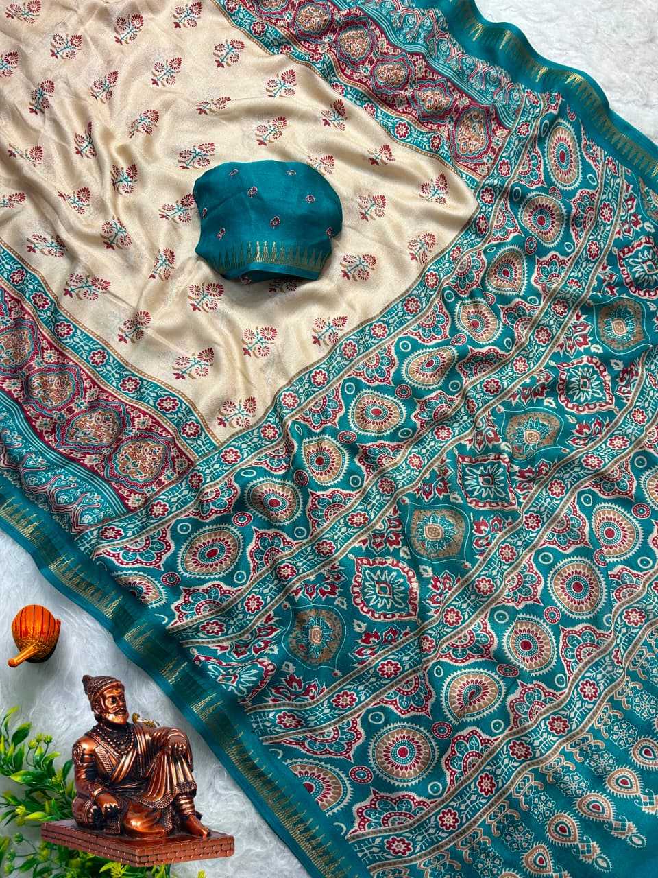 Premium Silk Printed Saree