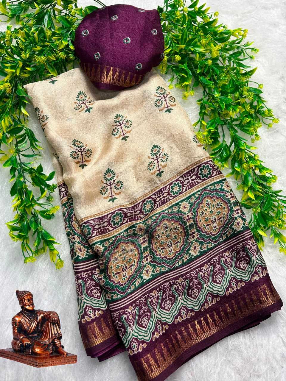 Premium Silk Printed Saree