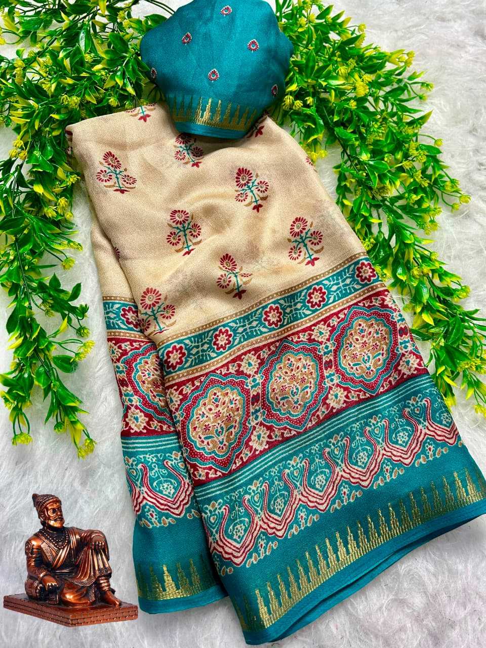Premium Silk Printed Saree