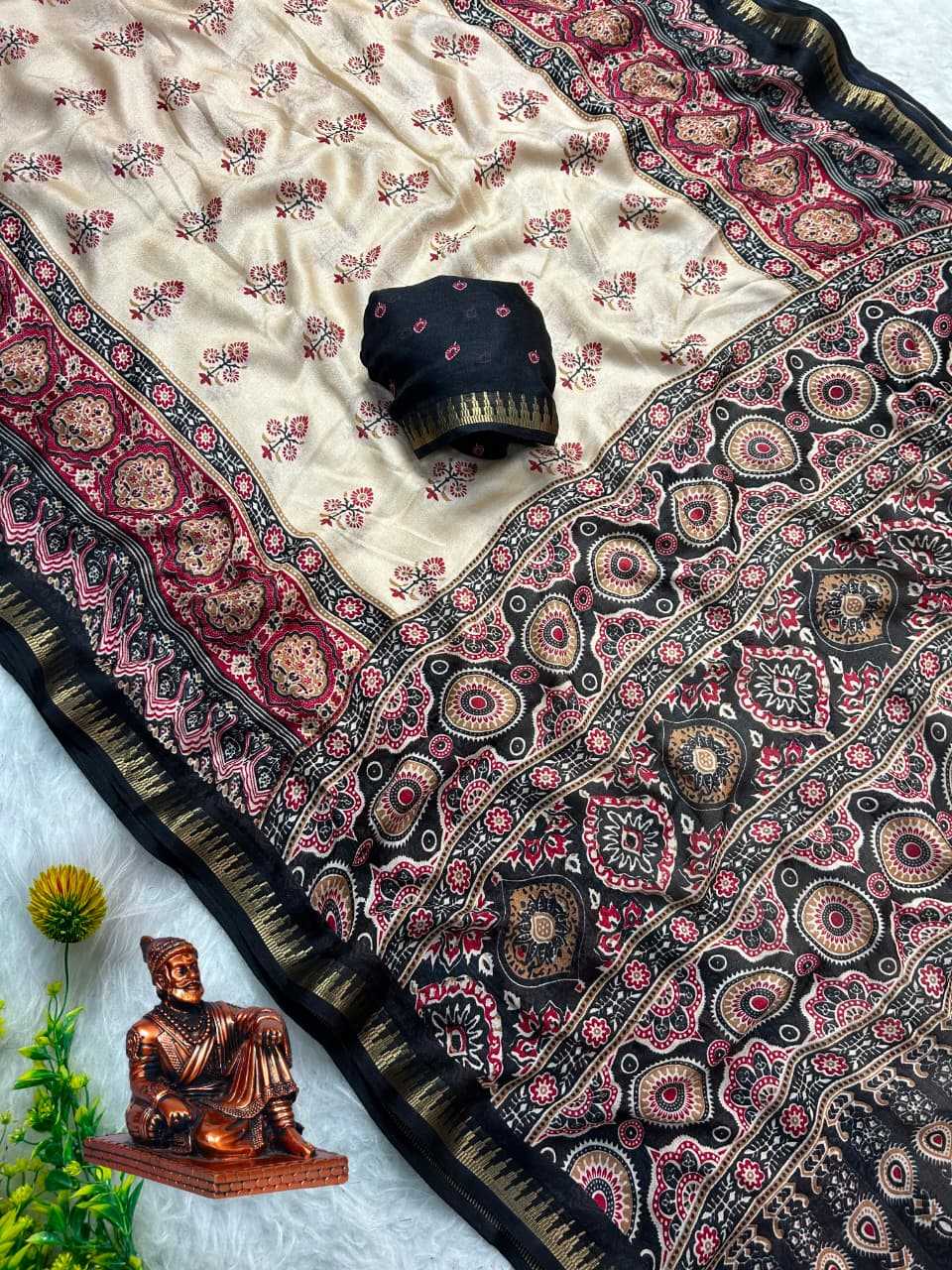Premium Silk Printed Saree