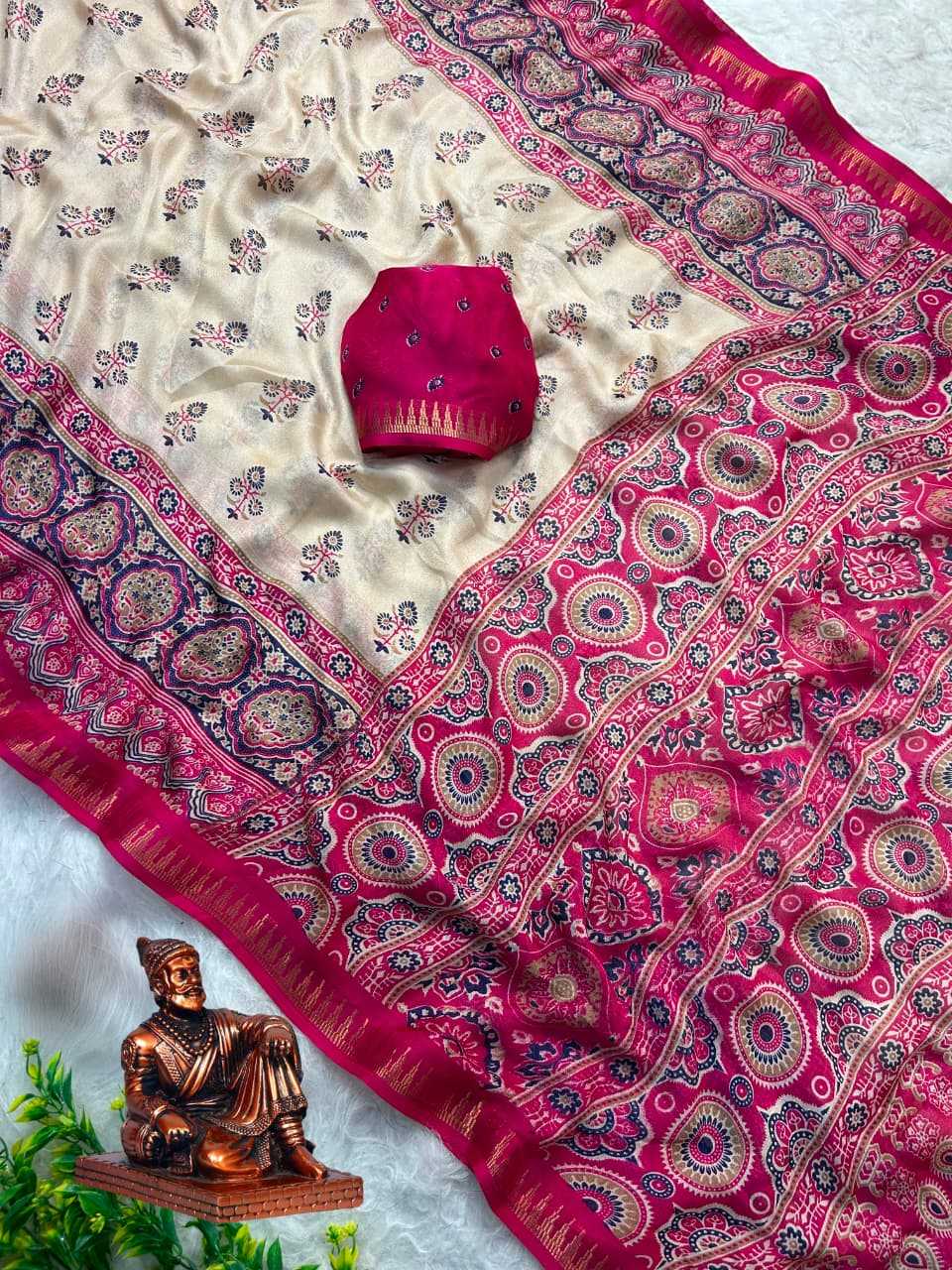 Premium Silk Printed Saree