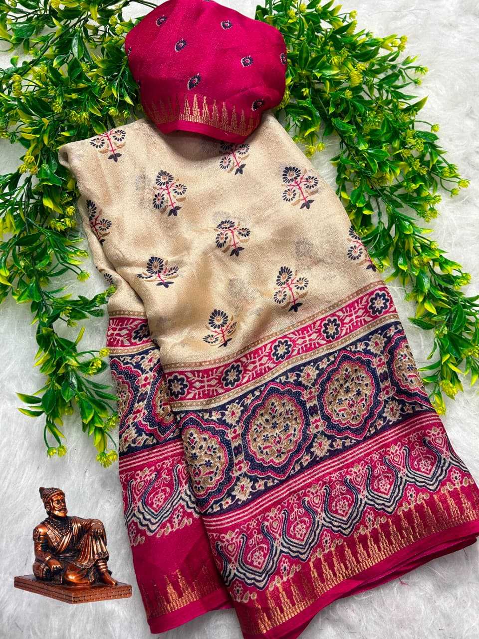 Premium Silk Printed Saree