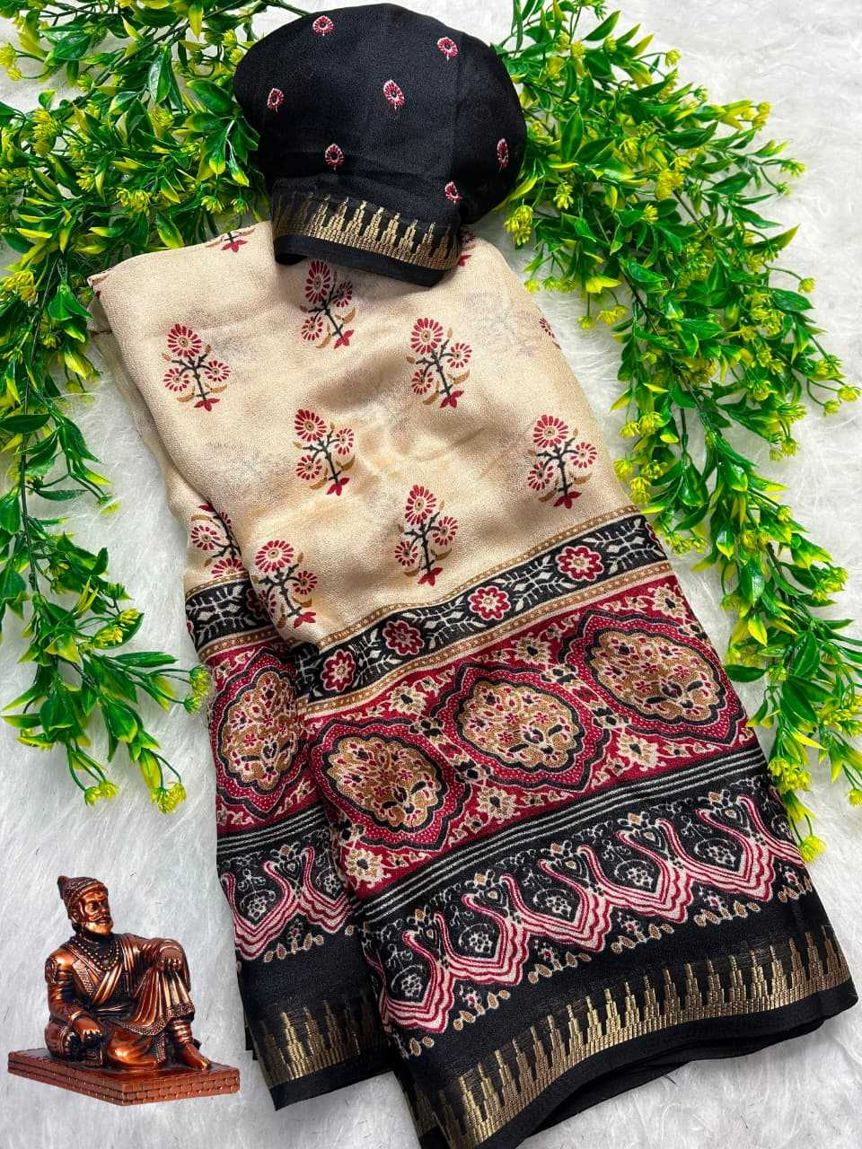 Premium Silk Printed Saree