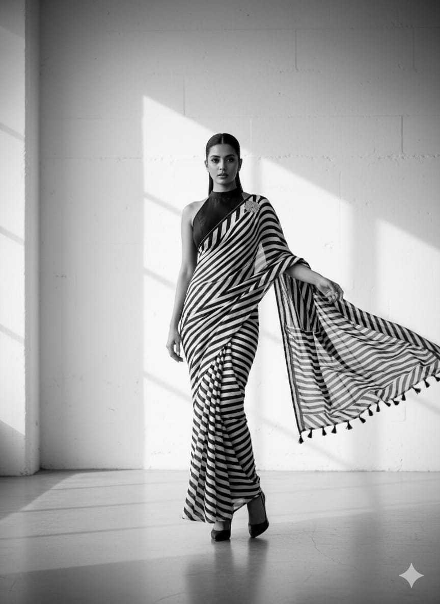 Georgette Printed Saree