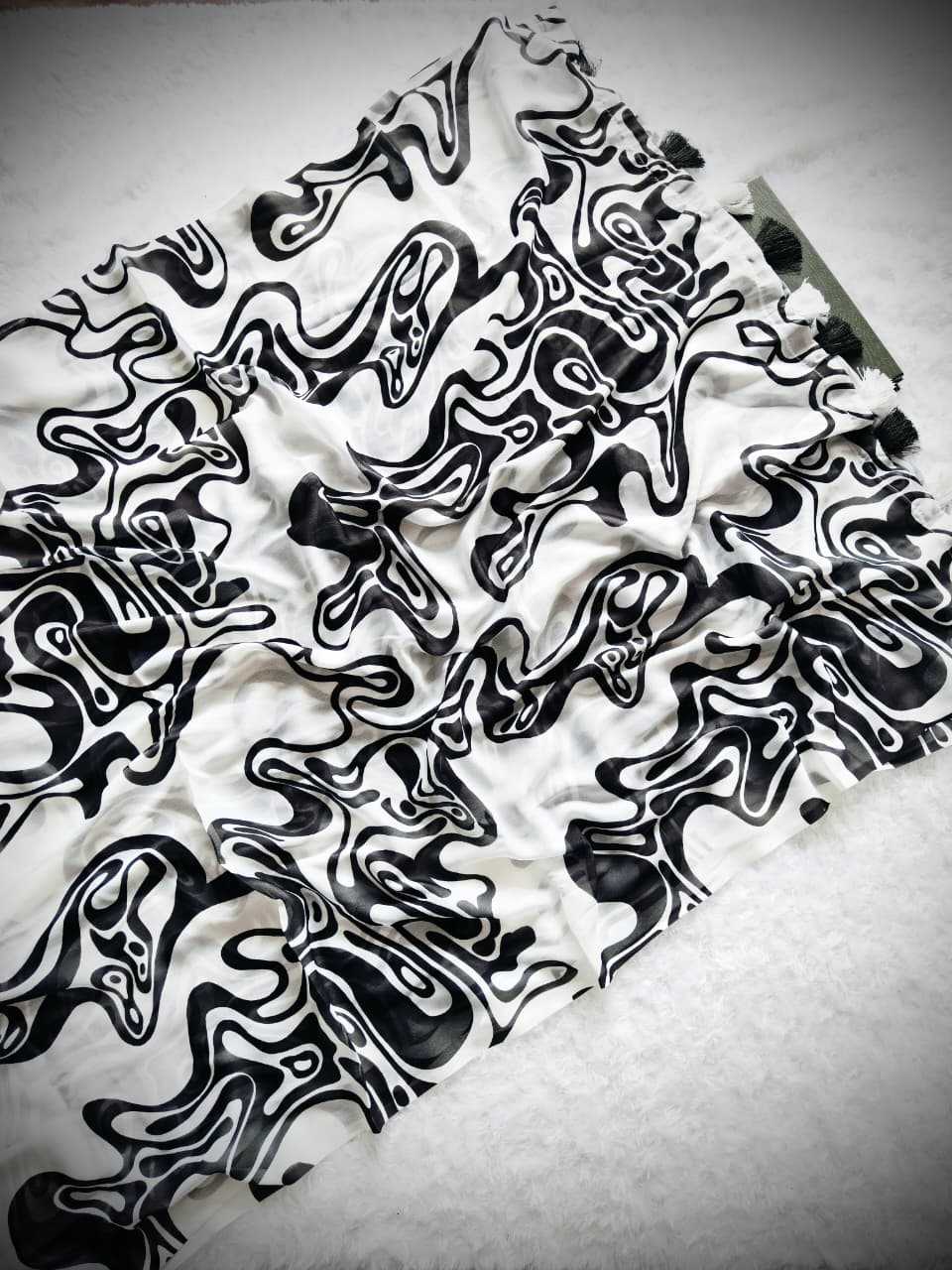 Georgette Printed Saree
