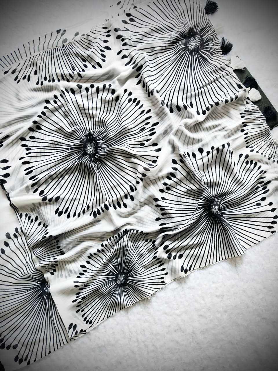 Georgette Printed Saree