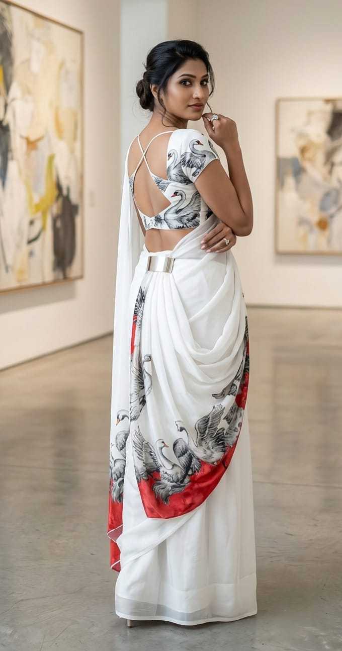Printed Saree