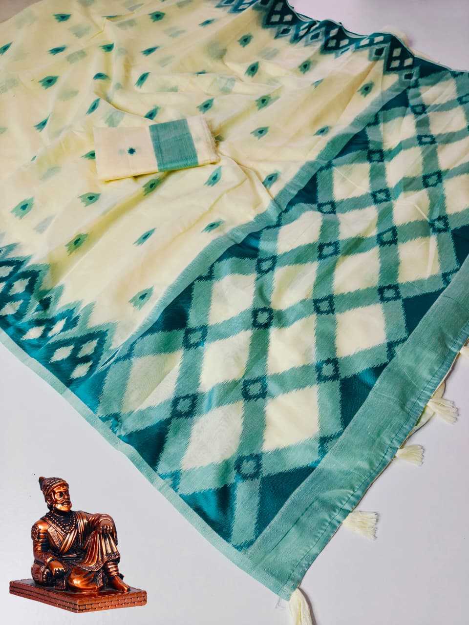 Soft Cotton Silk Designer Saree