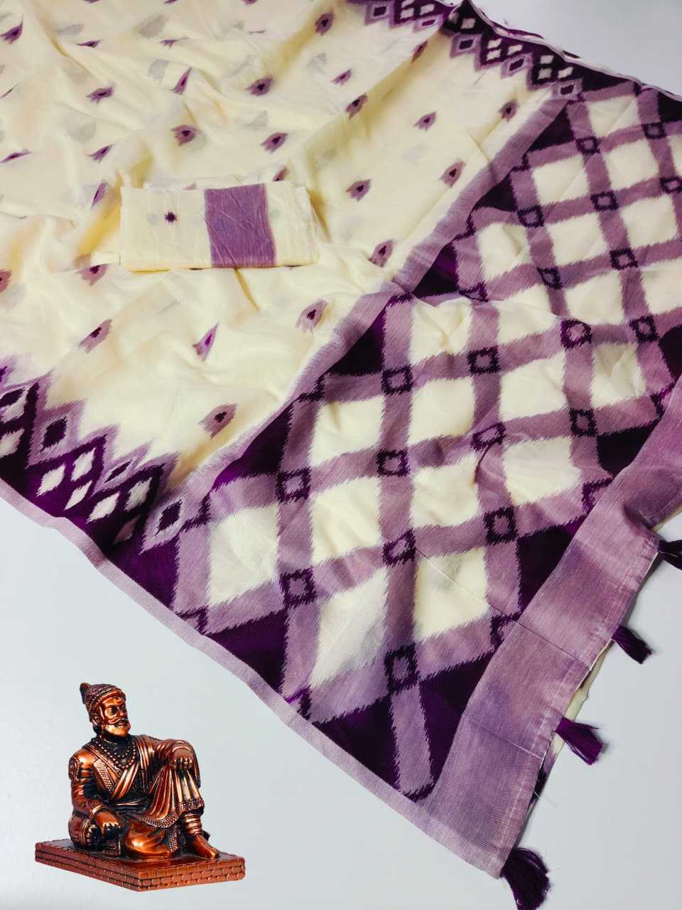 Soft Cotton Silk Designer Saree