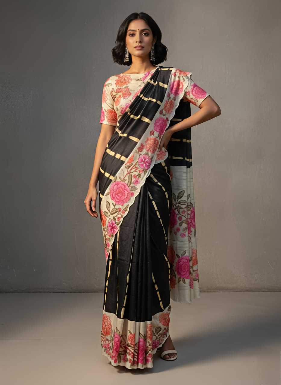 Tussar Silk Saree