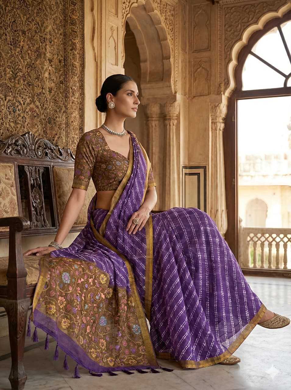 Printed Saree